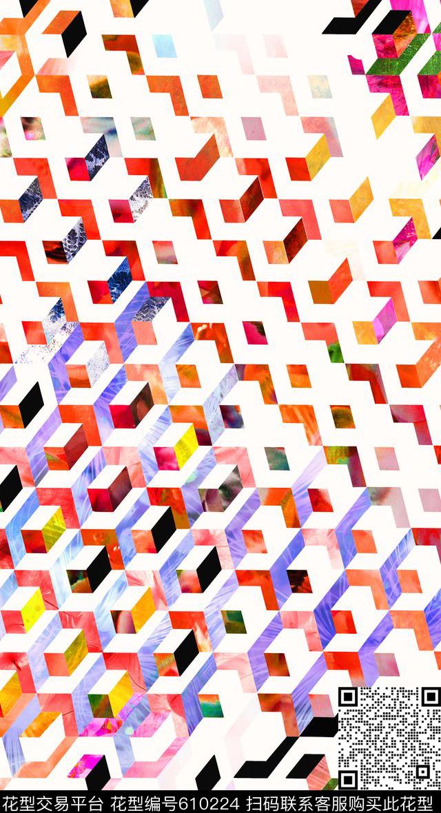 年轻时尚数码印花华亿平台下载（图片编号: 610224） - 瓦栏（Walan）