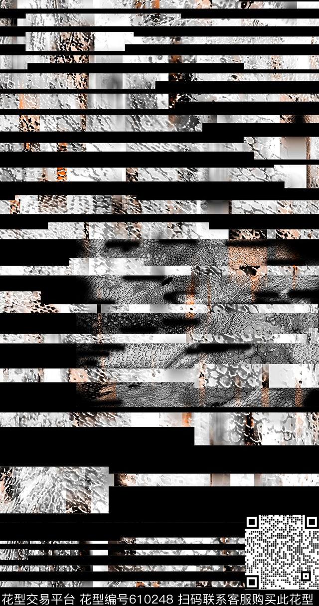 动物纹艺术混合拼接数码印花华亿平台下载（图片编号: 610248） - 瓦栏（Walan）