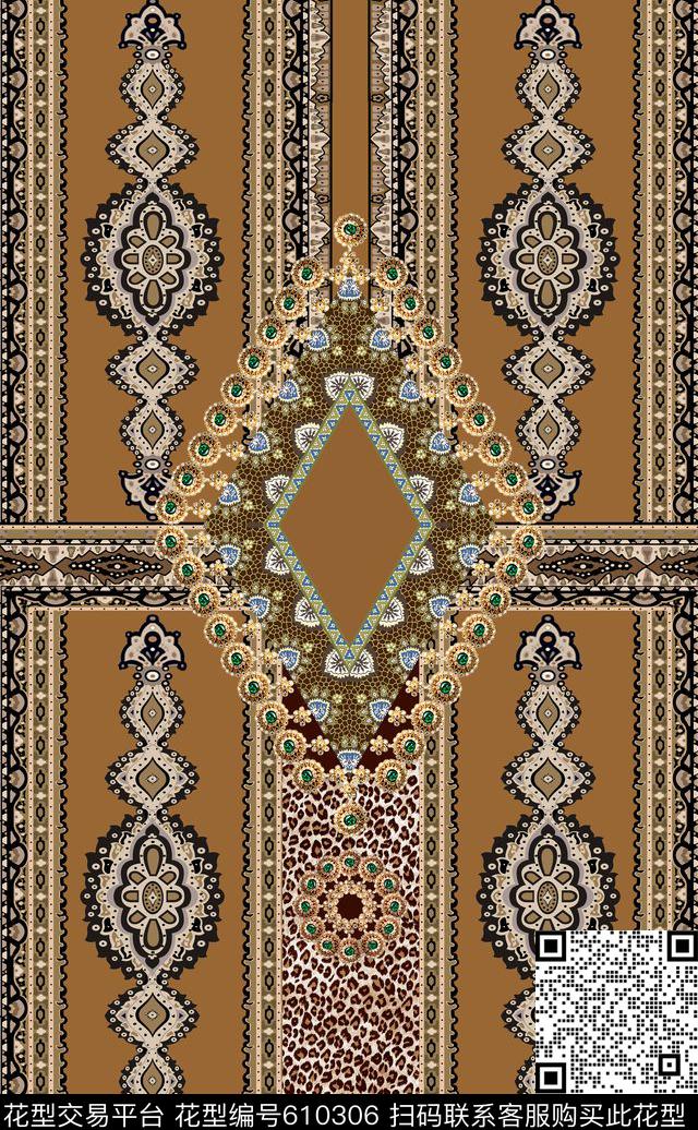 传统印花华亿平台下载（图片编号: 610306） - 瓦栏（Walan）