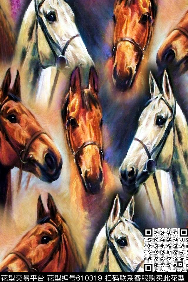 马数码印花华亿平台下载（图片编号: 610319） - 瓦栏（Walan）