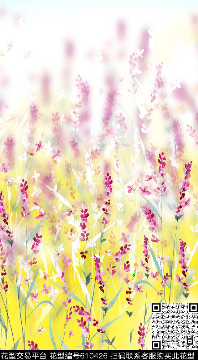 围巾华亿平台双边定位长裙数码印花华亿平台下载（图片编号: 610426） - 瓦栏（Walan）