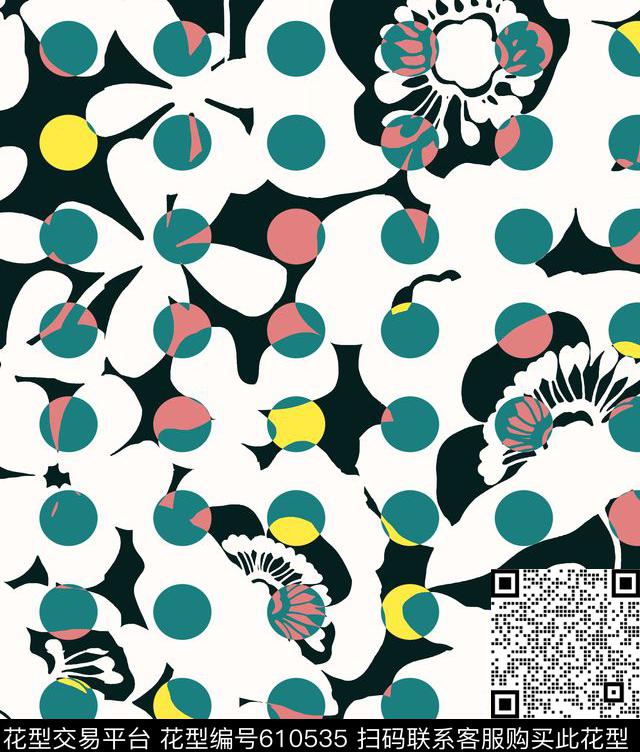 抽象几何几何波点传统印花华亿平台下载（图片编号: 610535） - 瓦栏（Walan）