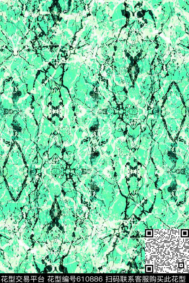 斑驳的大理石大理石纹理蓝色大理石数码印花华亿平台下载（图片编号: 610886） - 瓦栏（Walan）