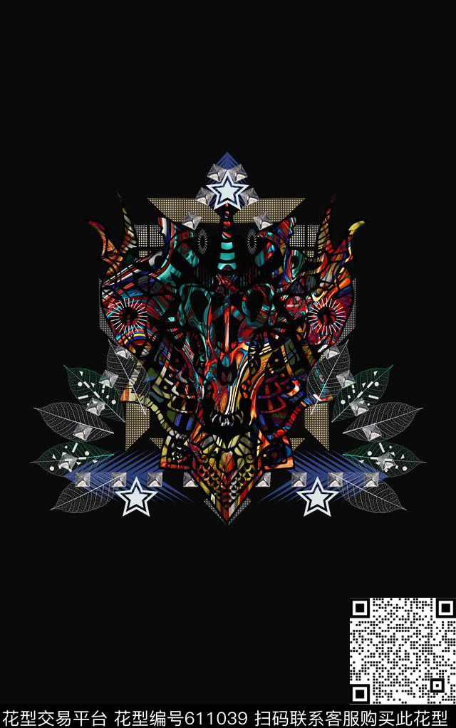 零点--男装时尚数码数码印花华亿平台下载（图片编号: 611039） - 瓦栏（Walan）