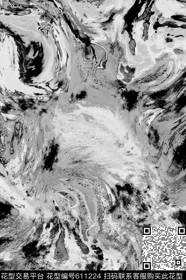 纹理笔触石纹数码印花华亿平台下载（图片编号: 611224） - 瓦栏（Walan）