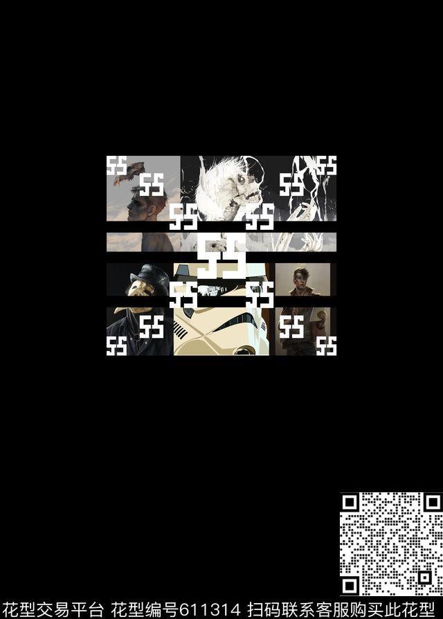 个性原创T恤数码印花华亿平台下载（图片编号: 611314） - 瓦栏（Walan）