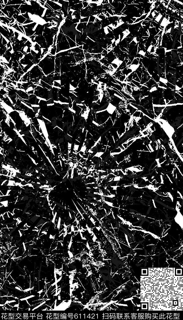 男装数码抽象数码印花华亿平台下载（图片编号: 611421） - 瓦栏（Walan）