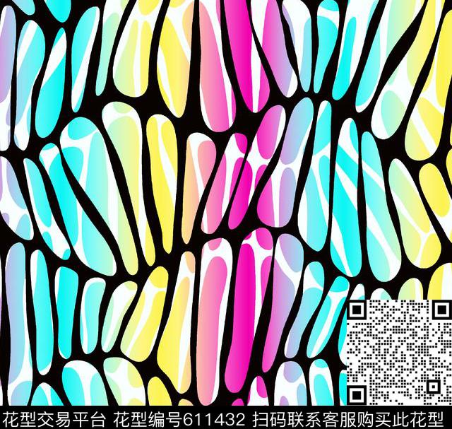 泳装几何渐变彩色条纹传统印花华亿平台下载（图片编号: 611432） - 瓦栏（Walan）