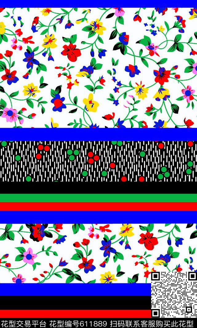 抽象几何清爽梦幻艺术平底立体手绘满版最新高清数码蕾丝民族中国风绣花珠宝肌理时尚潮

流大牌复古欧美风时尚条纹小碎花女装裙传统印花华亿平台下载（图片编号: 611889） - 瓦栏（Walan）