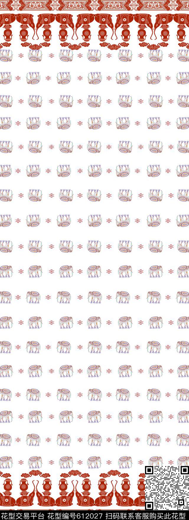 宫廷风民族风中国风传统印花华亿平台下载（图片编号: 612027） - 瓦栏（Walan）