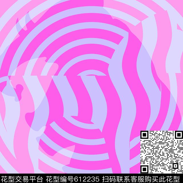 波普复古斑马象数码印花华亿平台下载（图片编号: 612235） - 瓦栏（Walan）