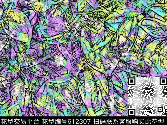 女裙女裤裤子数码印花华亿平台下载（图片编号: 612307） - 瓦栏（Walan）