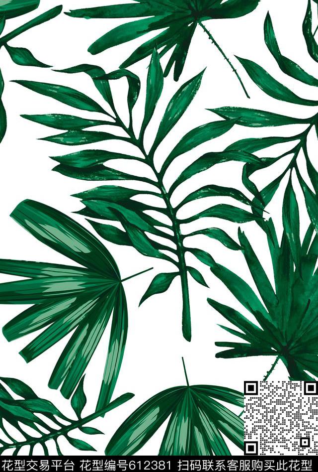 Fei-女装天堂鸟花热带数码印花华亿平台下载（图片编号: 612381） - 瓦栏（Walan）