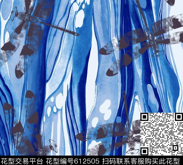 花卉昆虫动物纹数码印花华亿平台下载（图片编号: 612505） - 瓦栏（Walan）