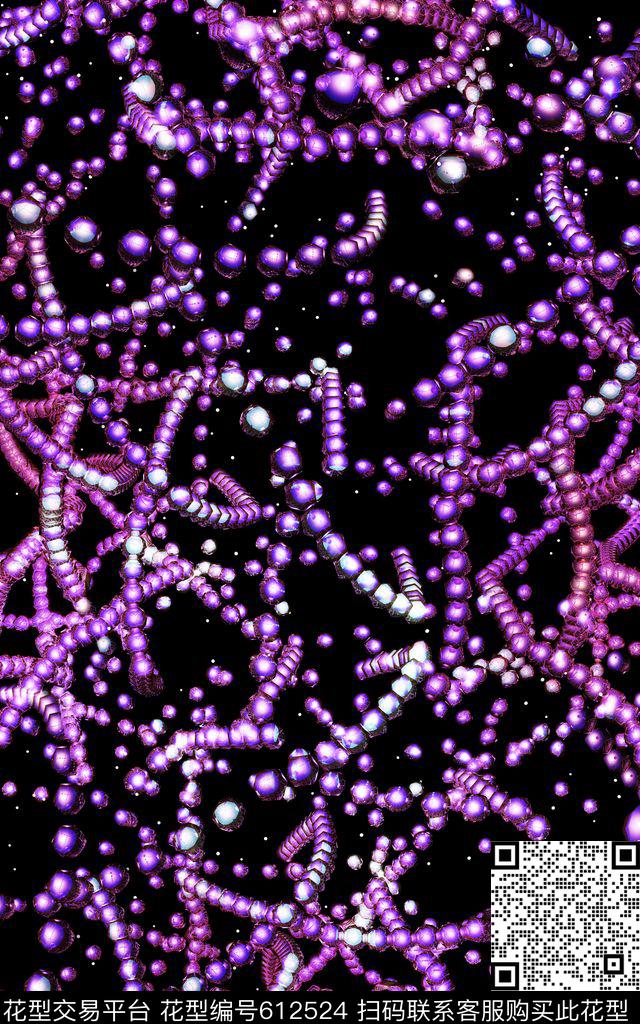 点串分形纹理数码印花华亿平台下载（图片编号: 612524） - 瓦栏（Walan）