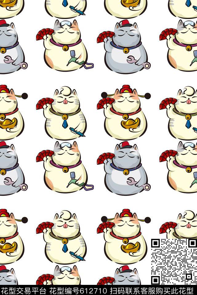 童装动物纹卡通传统印花华亿平台下载（图片编号: 612710） - 瓦栏（Walan）