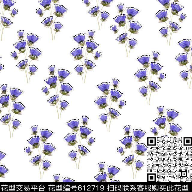 花朵花卉数码印花华亿平台下载（图片编号: 612719） - 瓦栏（Walan）