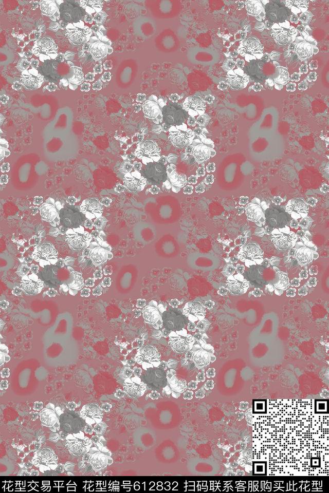 植物花卉碎碎花卉多色数码印花华亿平台下载（图片编号: 612832） - 瓦栏（Walan）