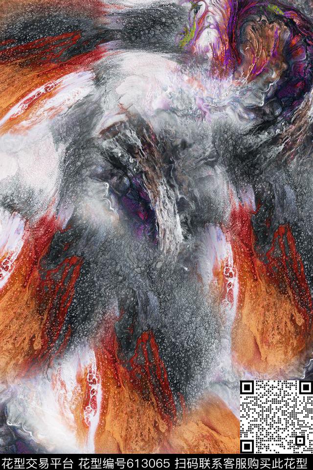 抽象地表岩石数码印花华亿平台下载（图片编号: 613065） - 瓦栏（Walan）