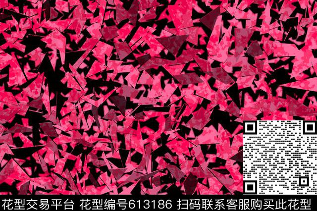 不规则几何方格几何数码印花华亿平台下载（图片编号: 613186） - 瓦栏（Walan）