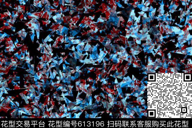 不规则几何方格几何数码印花华亿平台下载（图片编号: 613196） - 瓦栏（Walan）