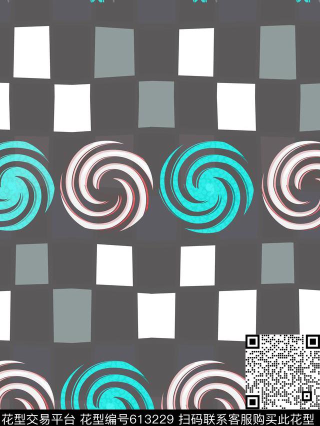 小方块几何灰色传统印花华亿平台下载（图片编号: 613229） - 瓦栏（Walan）