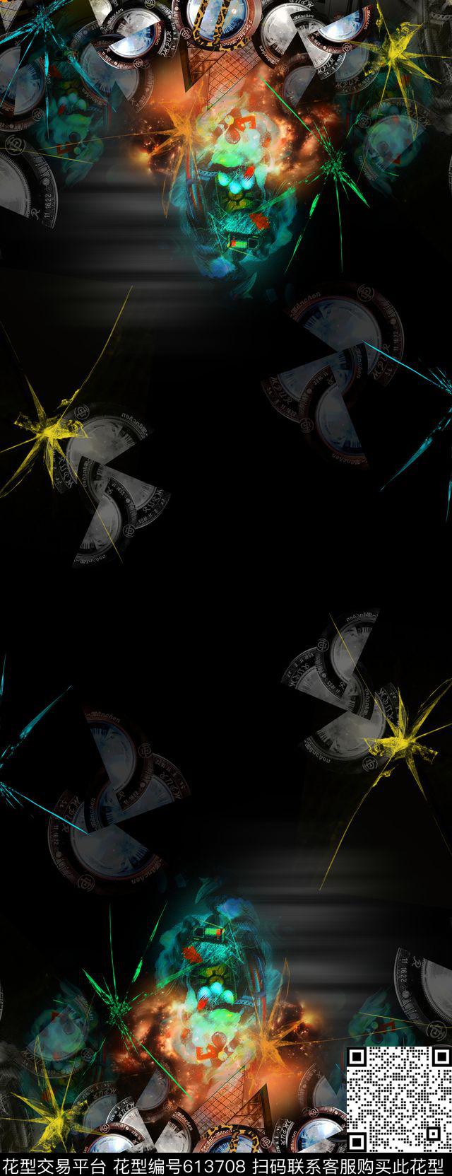 围巾华亿平台双边定位机械数码印花华亿平台下载（图片编号: 613708） - 瓦栏（Walan）