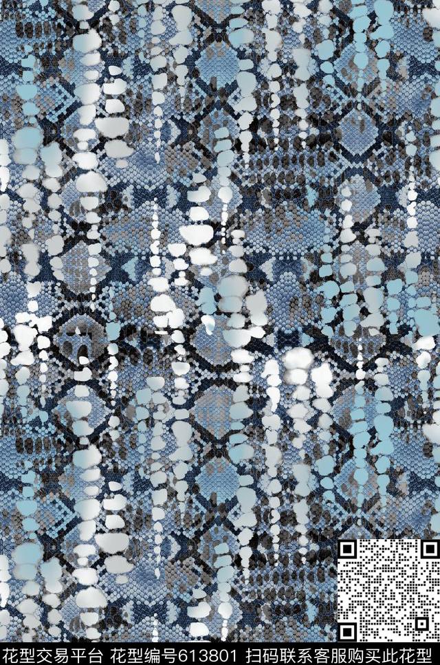 民族风蛇纹日韩风传统印花华亿平台下载（图片编号: 613801） - 瓦栏（Walan）