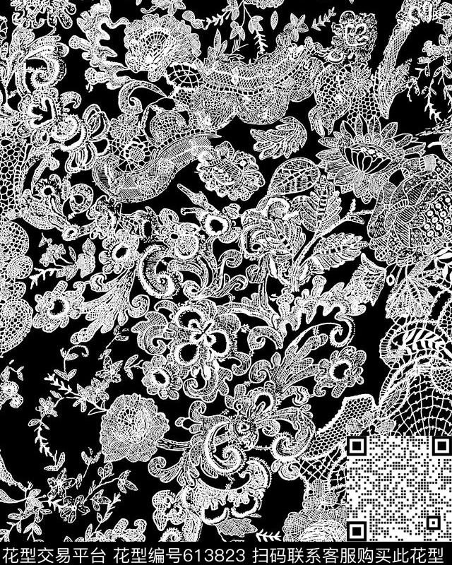 日韩风欧美民族风传统印花华亿平台下载（图片编号: 613823） - 瓦栏（Walan）