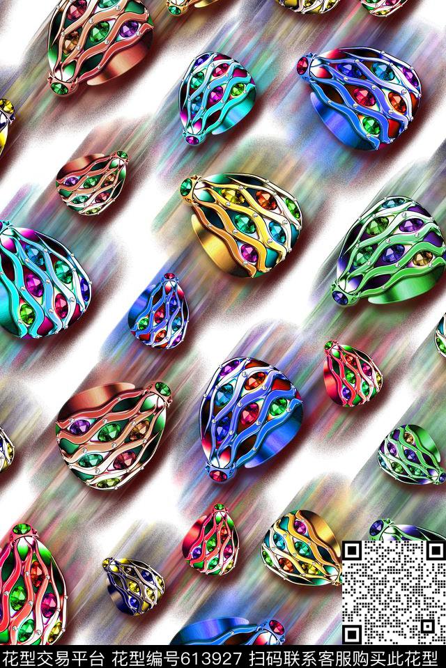 肌理线条钻石数码印花华亿平台下载（图片编号: 613927） - 瓦栏（Walan）