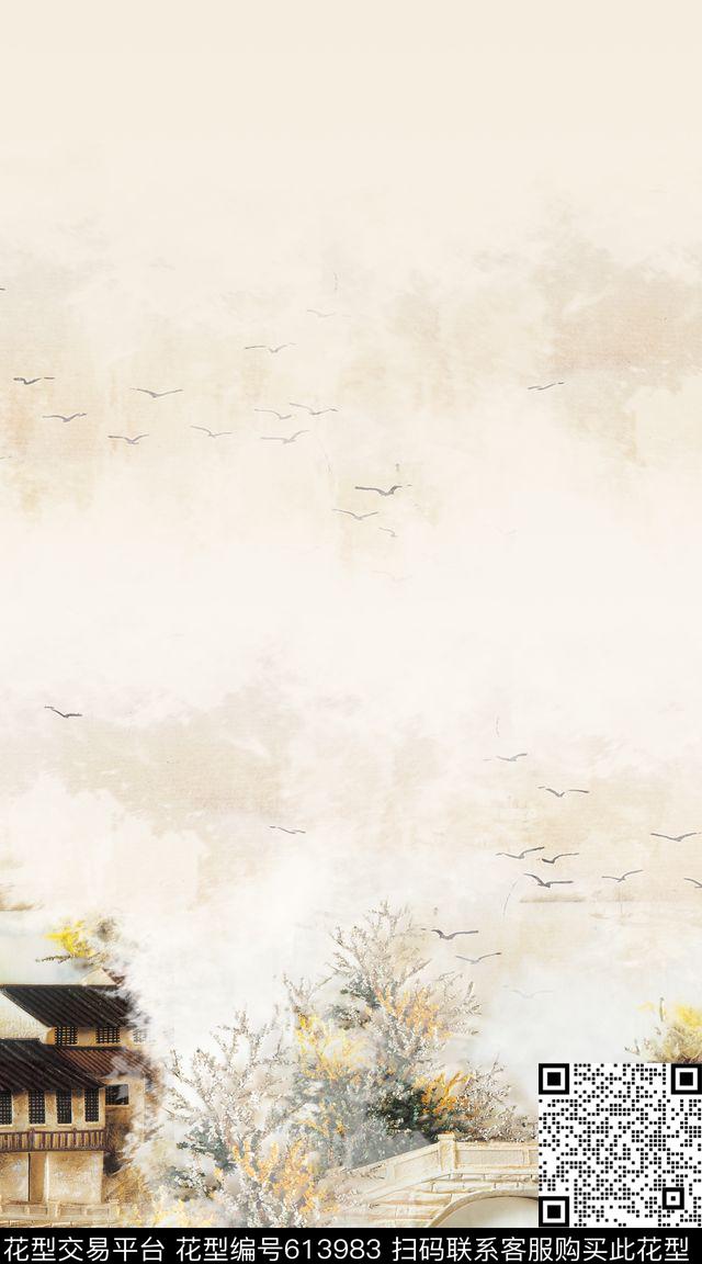 民族风中国风数码印花华亿平台下载（图片编号: 613983） - 瓦栏（Walan）