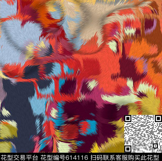 豹纹毛皮箱包数码印花华亿平台下载（图片编号: 614116） - 瓦栏（Walan）