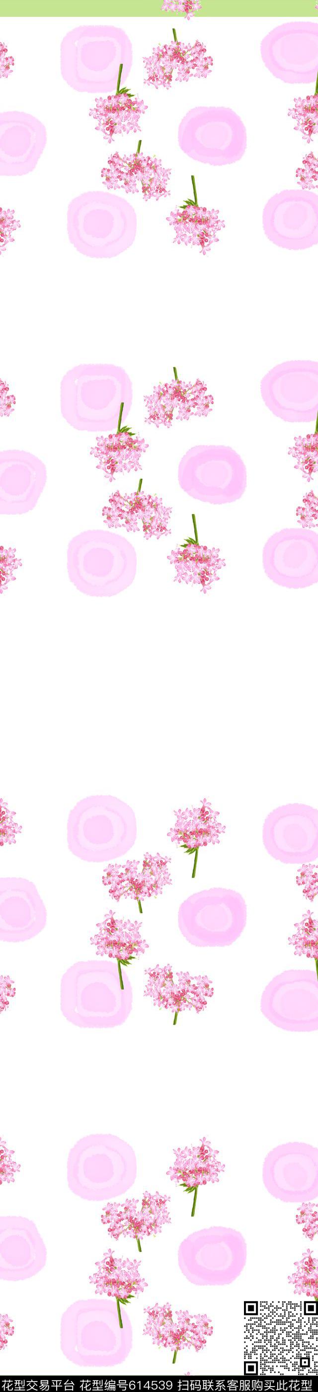 美丽窗帘家纺花朵花卉数码印花华亿平台下载（图片编号: 614539） - 瓦栏（Walan）