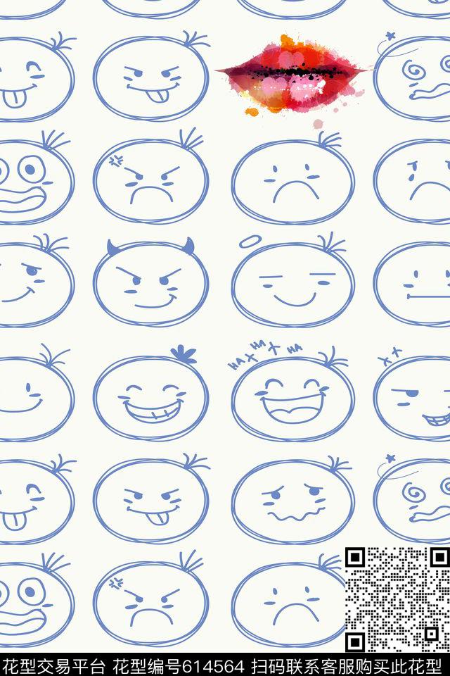 童装卡通特异传统印花华亿平台下载（图片编号: 614564） - 瓦栏（Walan）