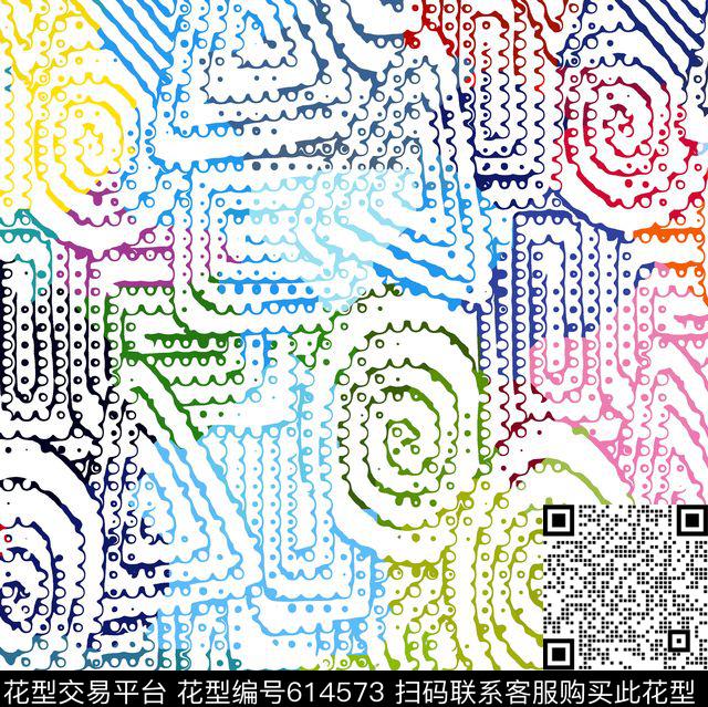 女装时尚三角形传统印花华亿平台下载（图片编号: 614573） - 瓦栏（Walan）