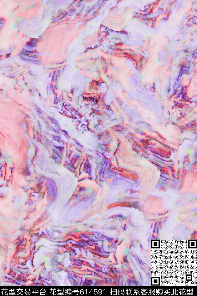 女装风景肌理数码印花华亿平台下载（图片编号: 614591） - 瓦栏（Walan）