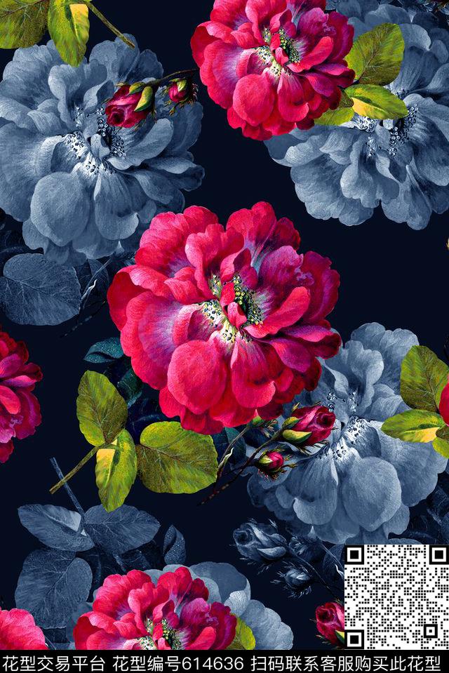 抽象几何清爽梦幻艺术平底立体手绘满版最新高清数码蕾丝民族中国风绣花珠宝肌理时尚潮

流大牌复古欧美风家纺手绘花卉沙发数码印花华亿平台下载（图片编号: 614636） - 瓦栏（Walan）