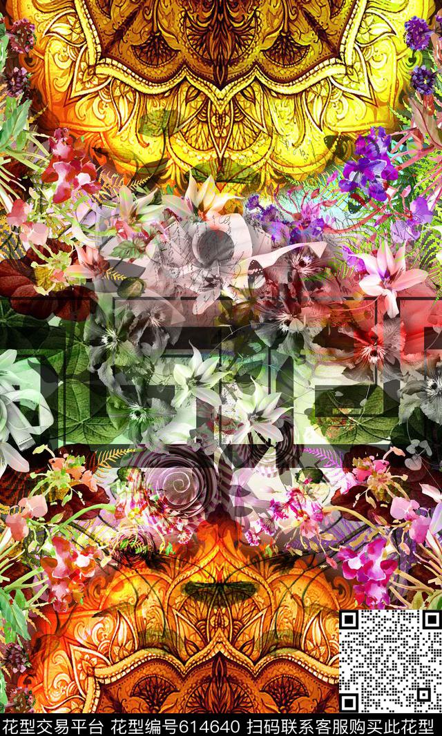 零点--女装数码时尚数码印花华亿平台下载（图片编号: 614640） - 瓦栏（Walan）