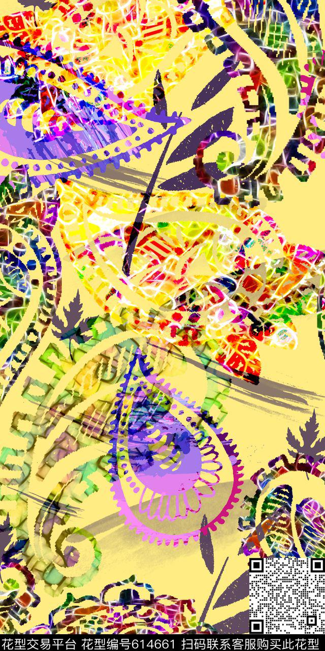 零点--泳装数码时尚数码印花华亿平台下载（图片编号: 614661） - 瓦栏（Walan）