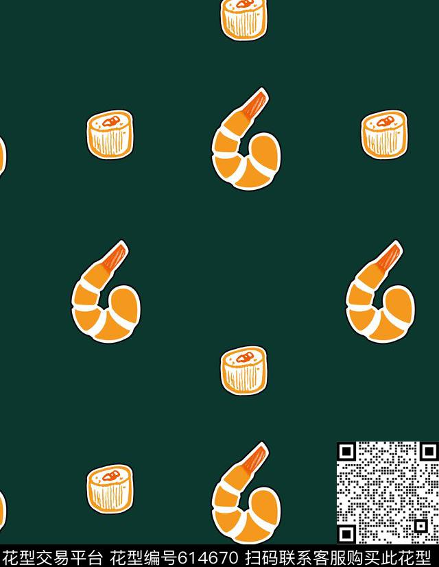 卡通插画几何传统印花华亿平台下载（图片编号: 614670） - 瓦栏（Walan）