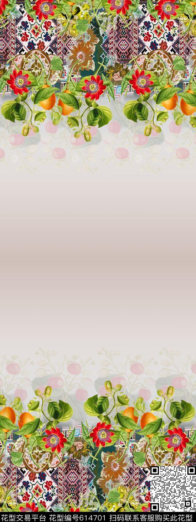 围巾华亿平台双边定位裙装数码印花华亿平台下载（图片编号: 614701） - 瓦栏（Walan）