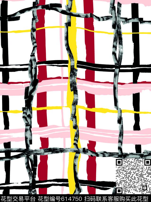 几何条纹条子传统印花华亿平台下载（图片编号: 614750） - 瓦栏（Walan）