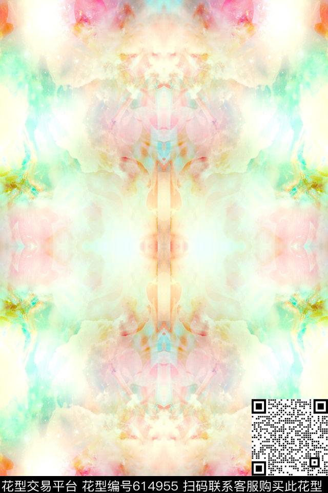 Hey—这里有独一无二的肌理油墨纹理数码印花华亿平台下载（图片编号: 614955） - 瓦栏（Walan）