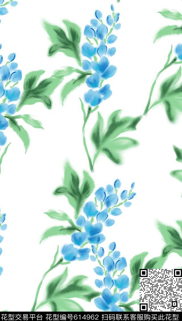 泳装家纺小碎花数码印花华亿平台下载（图片编号: 614962） - 瓦栏（Walan）