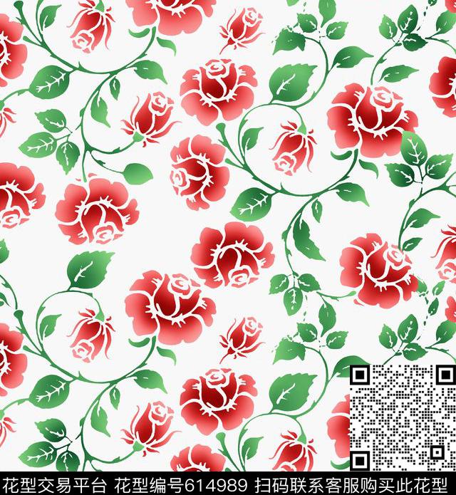 泳装小碎花家纺数码印花华亿平台下载（图片编号: 614989） - 瓦栏（Walan）