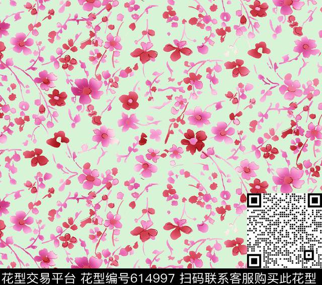 玫瑰泳装家纺数码印花华亿平台下载（图片编号: 614997） - 瓦栏（Walan）