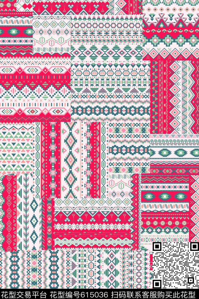 泳装民族风部落花纹传统印花华亿平台下载（图片编号: 615036） - 瓦栏（Walan）
