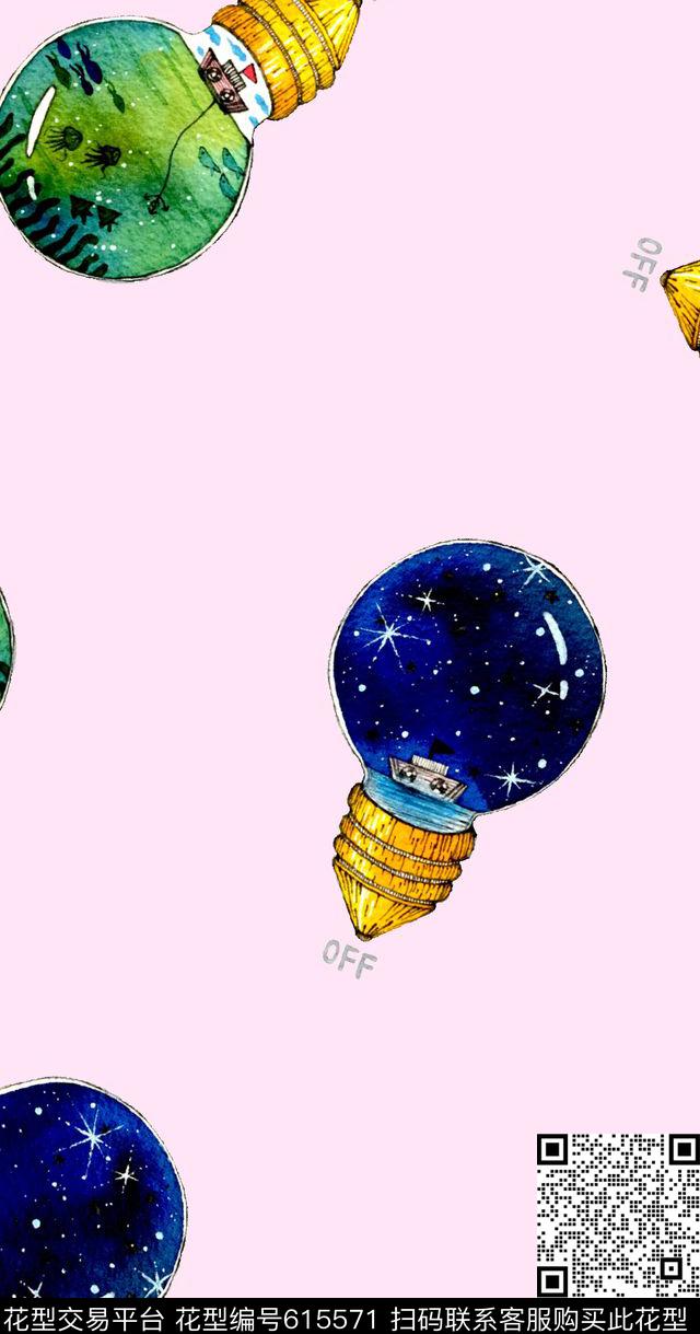 灯泡希望曙光数码印花华亿平台下载（图片编号: 615571） - 瓦栏（Walan）