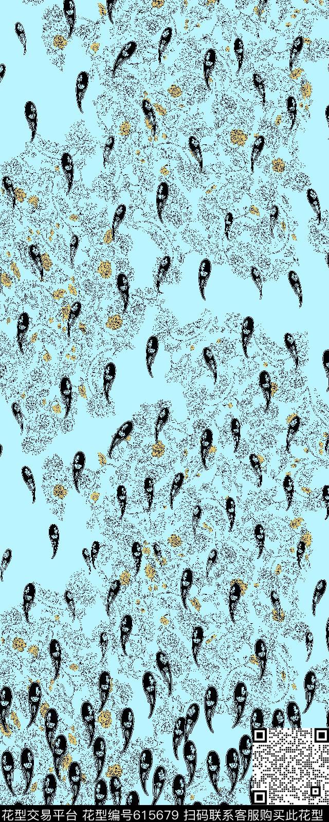 佩斯利腰果火腿传统印花华亿平台下载（图片编号: 615679） - 瓦栏（Walan）