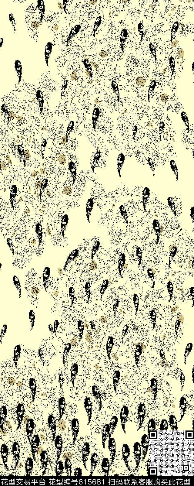 佩斯利腰果火腿传统印花华亿平台下载（图片编号: 615681） - 瓦栏（Walan）